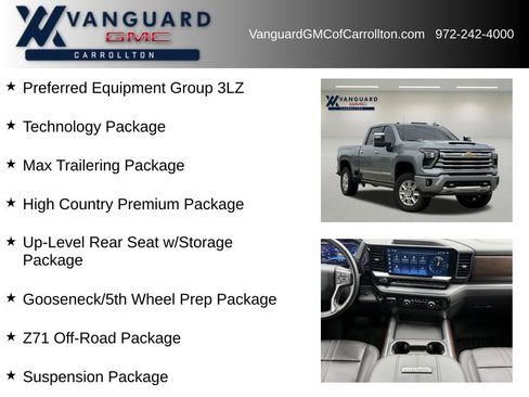 Used 2024 Chevrolet Silverado 2500 High Country w/ High Country Premium Package AWD/4WD image 6