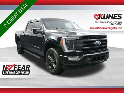 Used 2022 Ford F150 Lariat w/ Equipment Group 502A High image 1