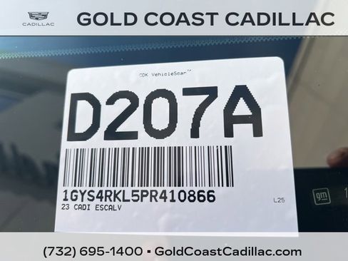 Certified 2023 Cadillac Escalade ESV Sport Platinum w/ LPO, ONYX Package image 34