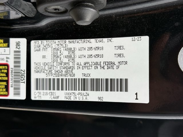 Used 2024 Toyota Tundra TRD Pro AWD/4WD image 35