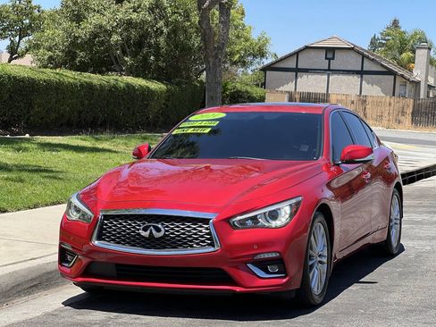 Used 2021 INFINITI Q50 Luxe w/ Cargo Package RWD image 33