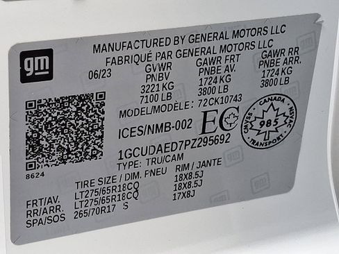 Used 2023 Chevrolet Silverado 1500 W/T w/ WT Value Package image 26