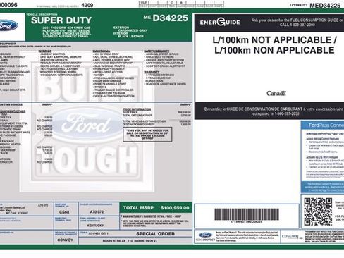 Used 2021 Ford F450 Platinum w/ FX4 Off-Road Package image 34