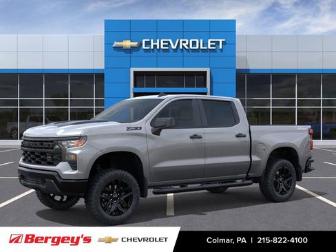 New 2026 Chevrolet Silverado 1500 Custom Trail Boss w/ Dark Appearance Package AWD/4WD image 3