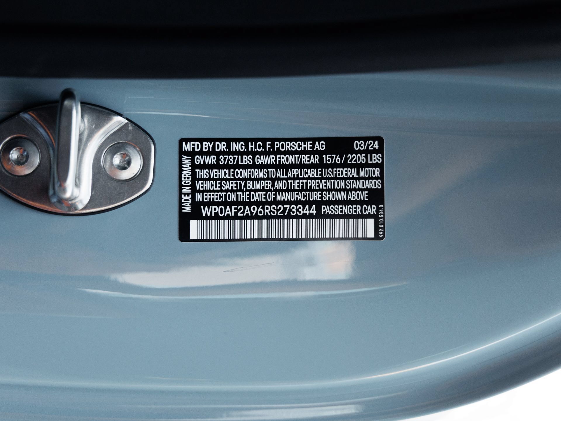 Certified 2024 Porsche 911 GT3 RS RWD image 48