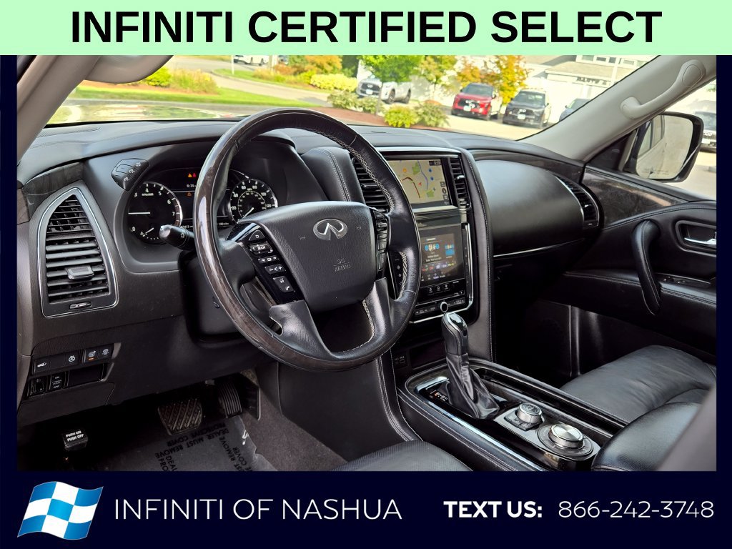 Certified 2021 INFINITI QX80 Luxe w/ Cargo Package AWD/4WD image 4