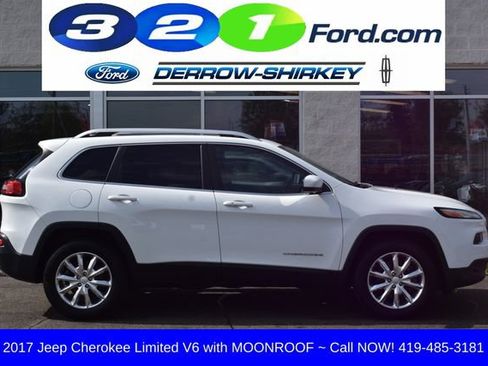 Used 2017 Jeep Cherokee Limited AWD/4WD image 3