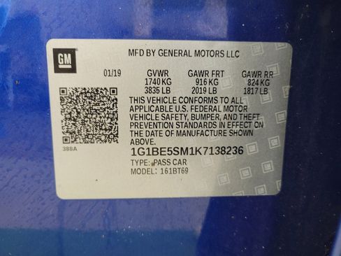 Used 2019 Chevrolet Cruze LT w/ Convenience Package FWD image 33