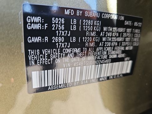 Used 2022 Subaru Outback Wilderness image 39