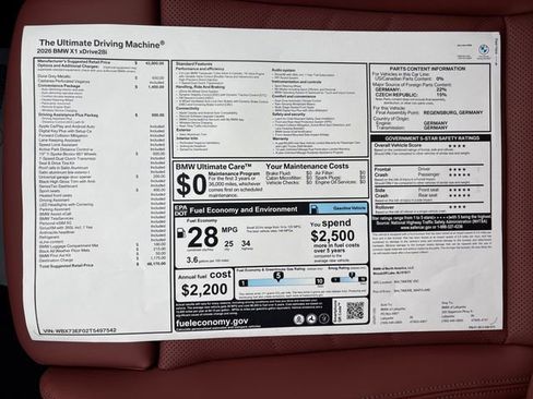 New 2026 BMW X1 xDrive28i w/ Convenience Package image 32