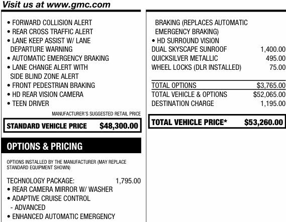 Used 2020 GMC Acadia Denali AWD/4WD image 2