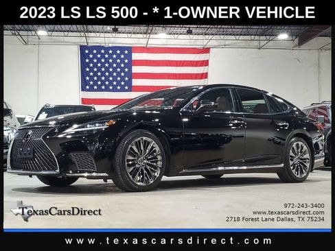 Used 2023 Lexus LS 500 w/ Interior Upgrade Package RWD image 1