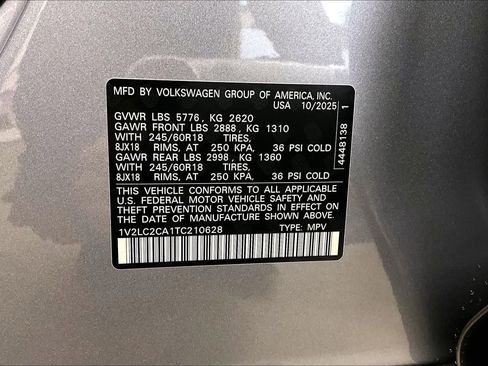 New 2026 Volkswagen Atlas Cross Sport SE image 34