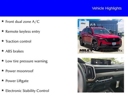 Certified 2026 MAZDA CX-50 2.5 Hybrid w/ Weather Package AWD/4WD image 10