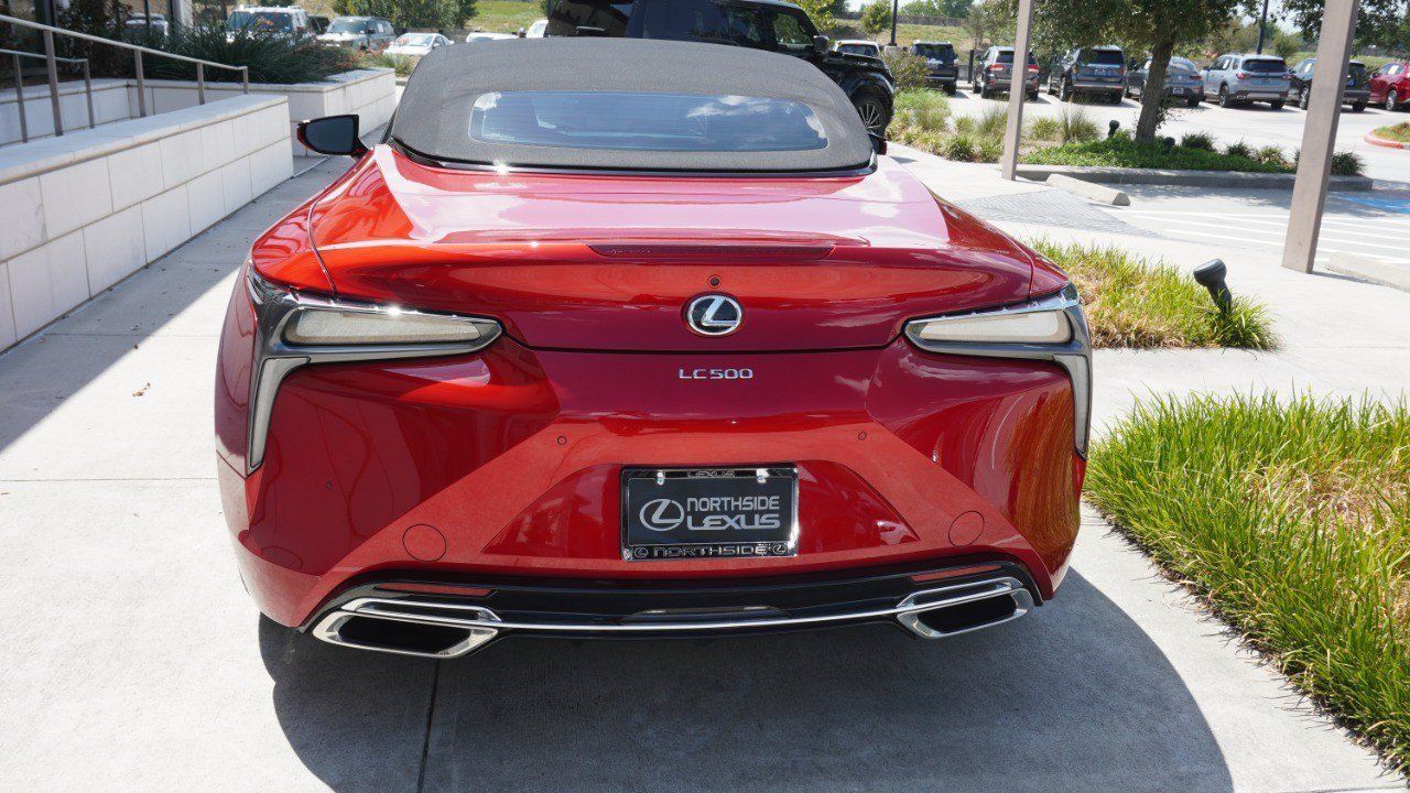Certified 2021 Lexus LC 500 Convertible w/ Touring Package RWD image 6