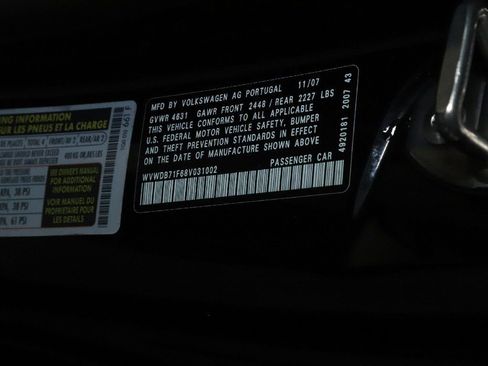 Used 2008 Volkswagen Eos VR6 image 28