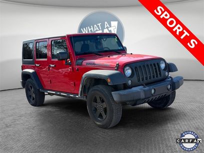 Certified 2016 Jeep Wrangler Unlimited Sport