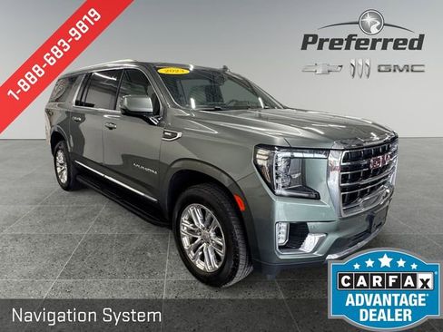 Certified 2023 GMC Yukon XL SLT w/ SLT Luxury Package AWD/4WD image 1