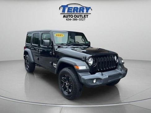 Used 2021 Jeep Wrangler Unlimited Sport image 2
