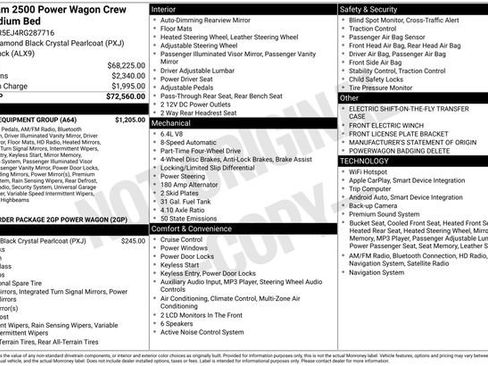 Used 2024 RAM 2500 Power Wagon w/ Level 1 Equipment Group image 20