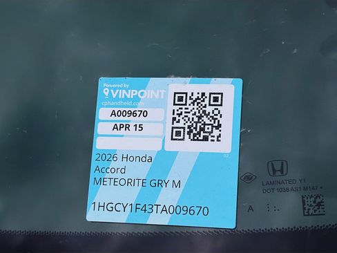 New 2026 Honda Accord SE image 27