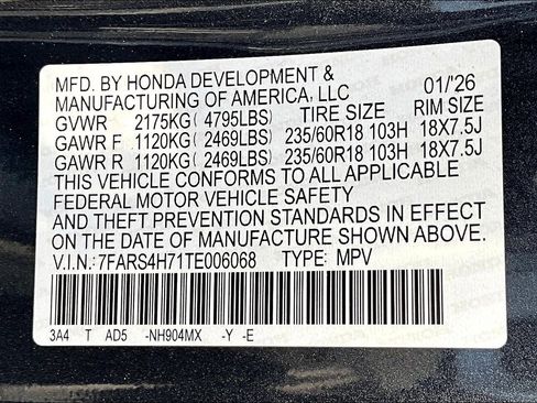 Certified 2026 Honda CR-V EX-L image 35