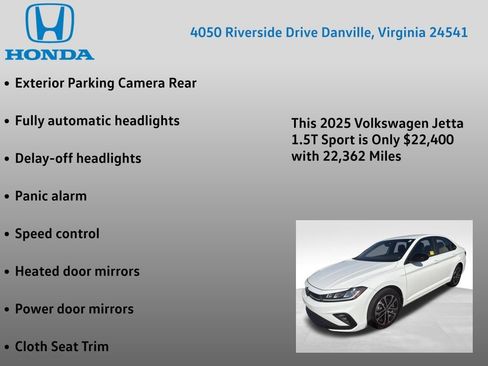 Used 2025 Volkswagen Jetta Sport FWD image 24