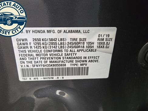 Used 2019 Honda Pilot EX image 22