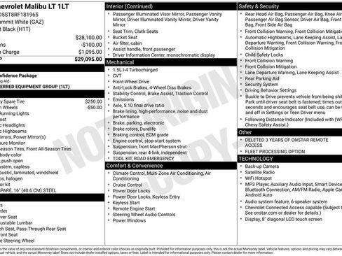 Used 2024 Chevrolet Malibu LT FWD image 35
