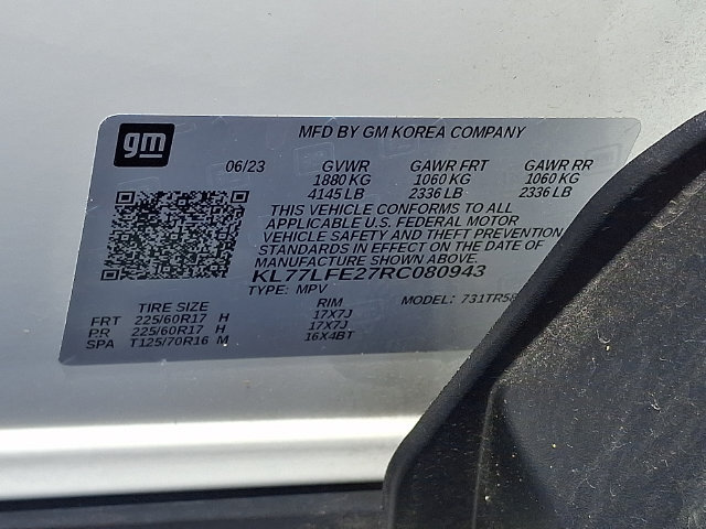 Used 2024 Chevrolet Trax LS FWD image 20