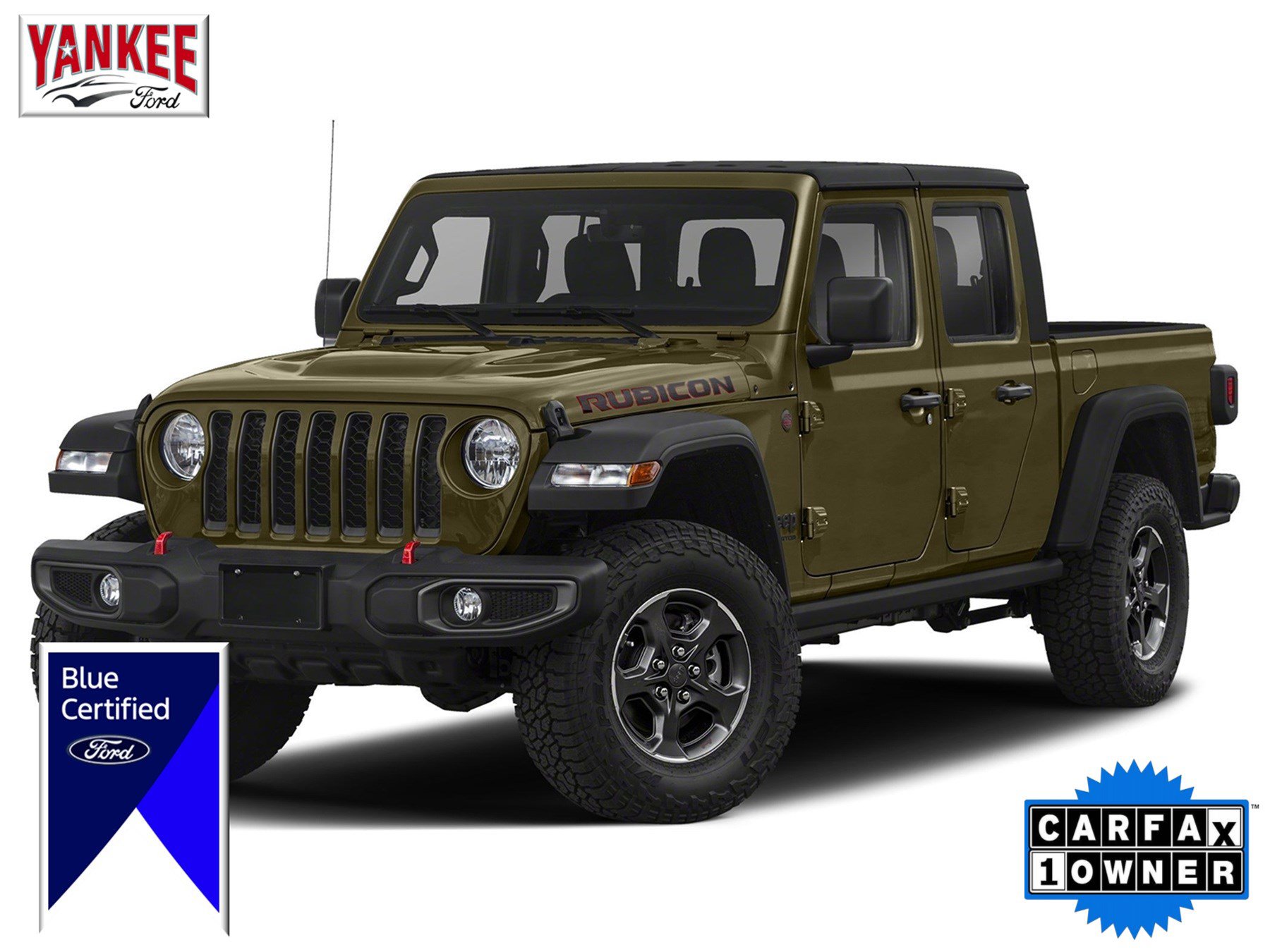 Used 2021 Jeep Gladiator Rubicon w/ Cold Weather Group AWD/4WD image 1