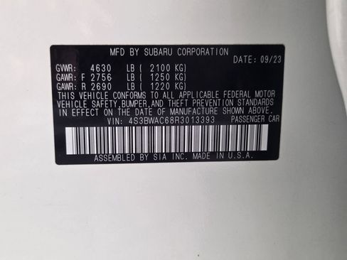 Used 2024 Subaru Legacy Premium AWD/4WD image 34