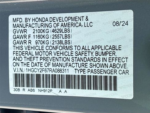 Used 2024 Honda Accord EX-L image 36