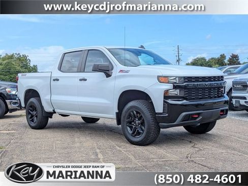 Used 2021 Chevrolet Silverado 1500 Custom Trail Boss AWD/4WD image 1