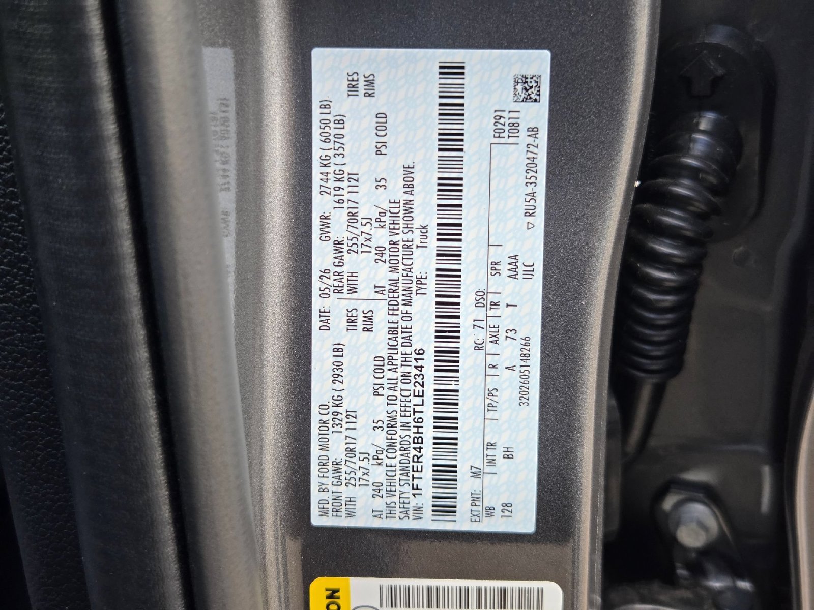 New 2026 Ford Ranger XL w/ Trailer Tow Package RWD image 28