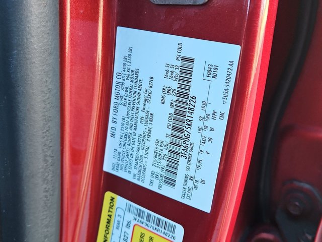 Used 2019 Ford Fusion S FWD image 23