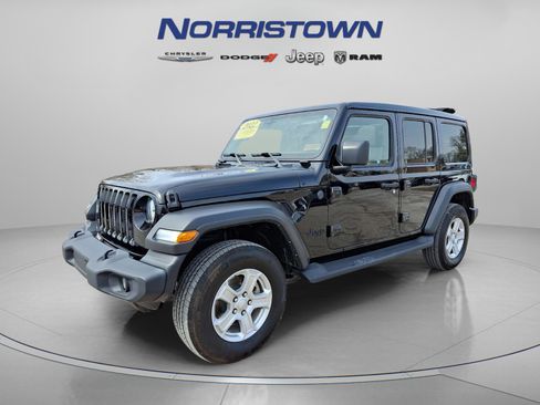Certified 2022 Jeep Wrangler Unlimited Sport w/ Sun And Sound Package image 3