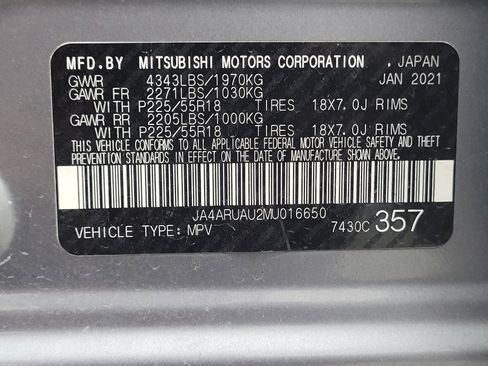 Used 2021 Mitsubishi Outlander Sport LE AWD/4WD image 33