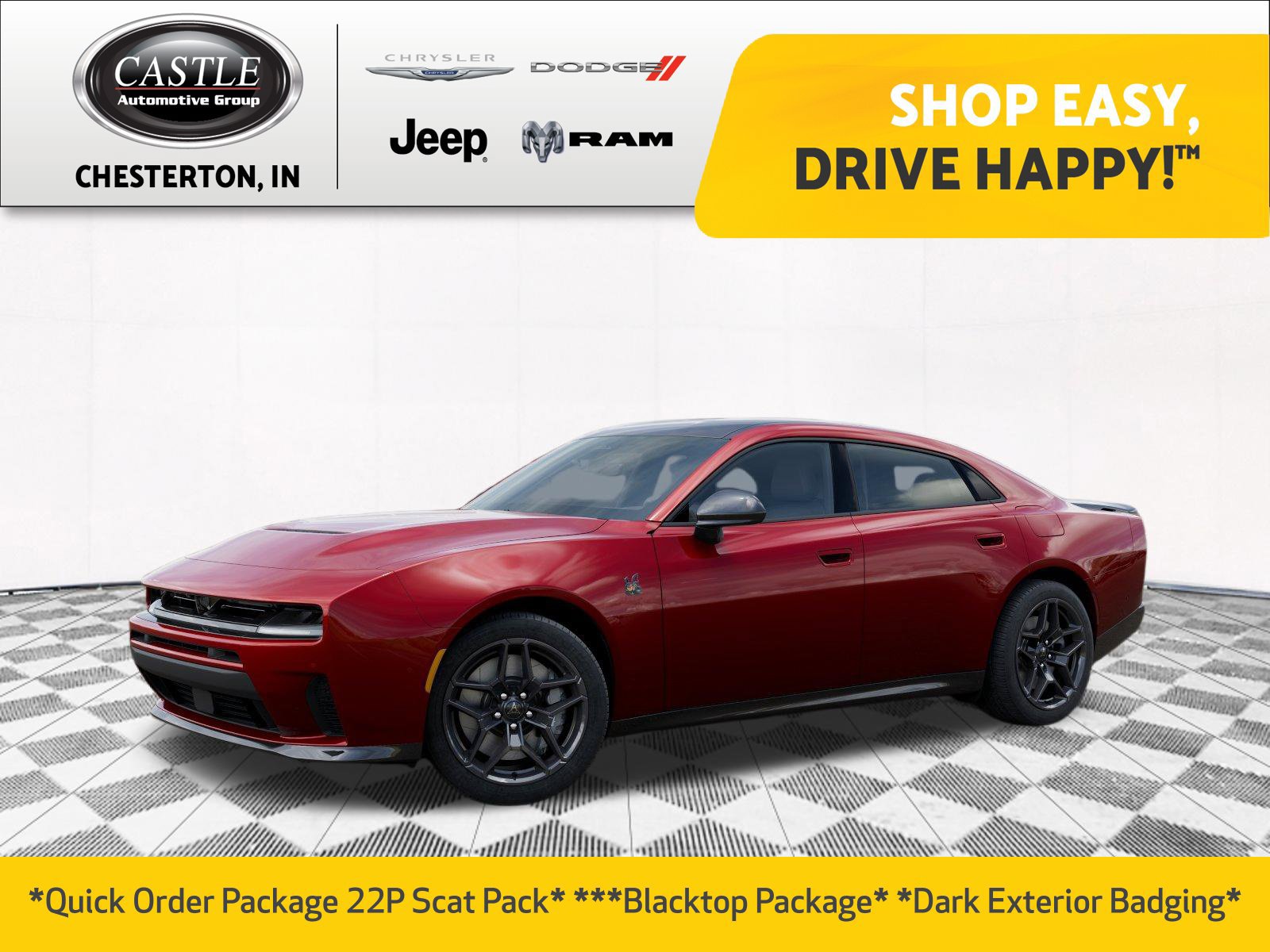 New 2026 Dodge Charger Scat Pack w/ Blacktop Package AWD/4WD image 1