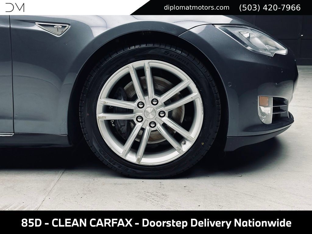 Used 2015 Tesla Model S 85D AWD/4WD image 42