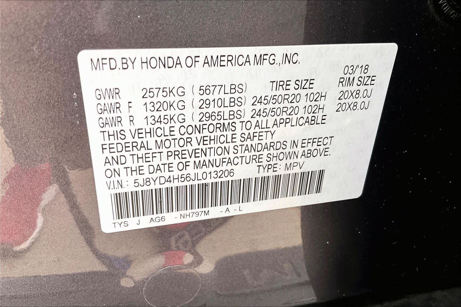 Used 2018 Acura MDX w/ Technology Package AWD/4WD image 31