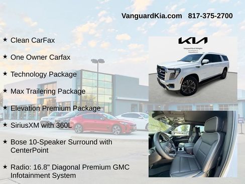 Used 2025 GMC Yukon XL Elevation w/ Elevation Premium Package AWD/4WD image 6