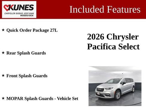 New 2026 Chrysler Pacifica Select image 3