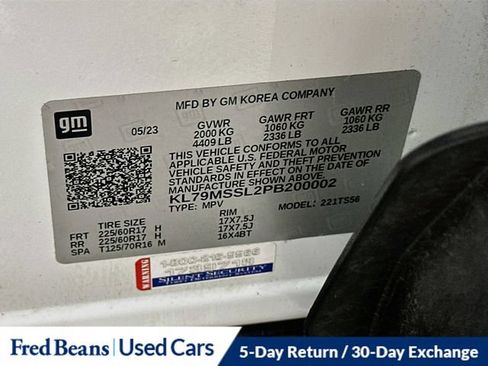 Used 2023 Chevrolet TrailBlazer ACTIV w/ Sun and Liftgate Package AWD/4WD image 38