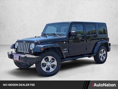 Used 2017 Jeep Wrangler Unlimited Sahara AWD/4WD image 1
