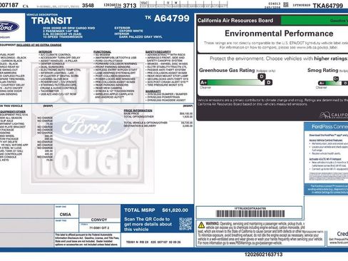 New 2026 Ford Transit 350 148 High Roof Extended DRW RWD image 2