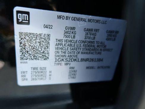 Certified 2022 GMC Yukon Denali image 48