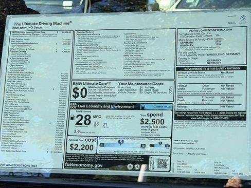 New 2026 BMW 740i image 7