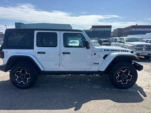 Used 2023 Jeep Wrangler Unlimited Rubicon 4xe AWD/4WD image 4