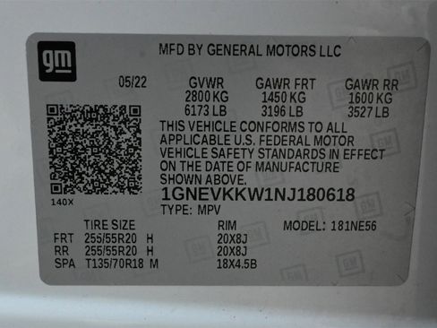 Used 2022 Chevrolet Traverse Premier w/ Redline Edition image 30